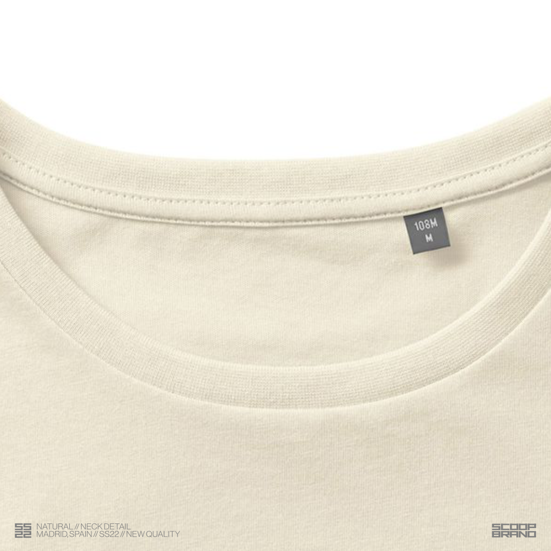 NATURAL "SCOOPERS" TEE