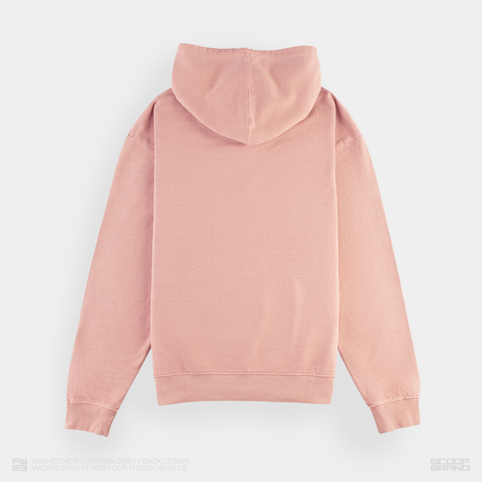 NEW YORK PINK "REMEMBER THE MASTERPIECES" OVERSIZED HOODIE