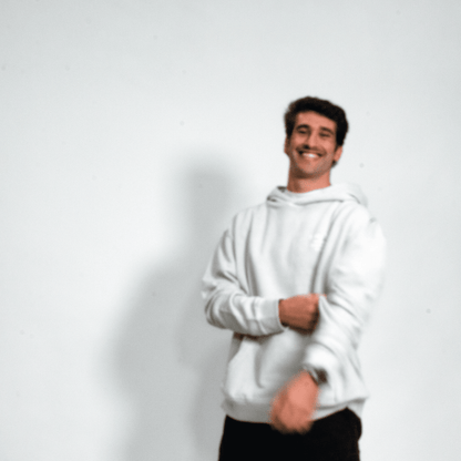 MOONDUST GREY "NON-FUNCTIONAL" OVERSIZED HOODIE