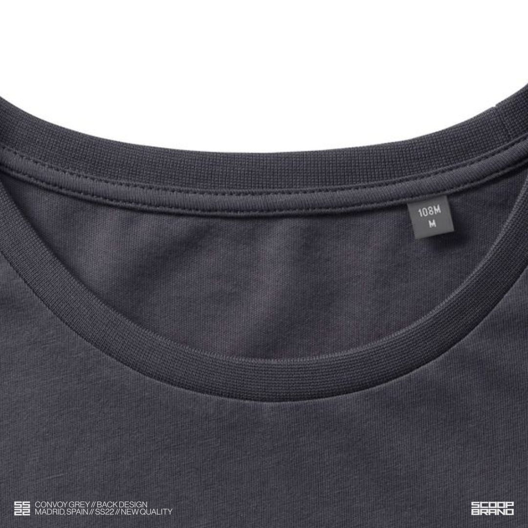 CONVOY GREY "SUFFER FOR JOY" TEE