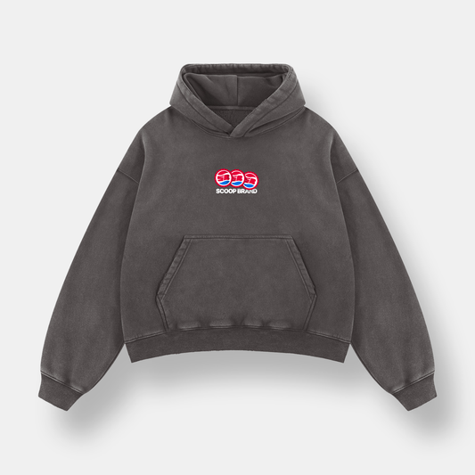DRINKS RUST GREY HOODIE