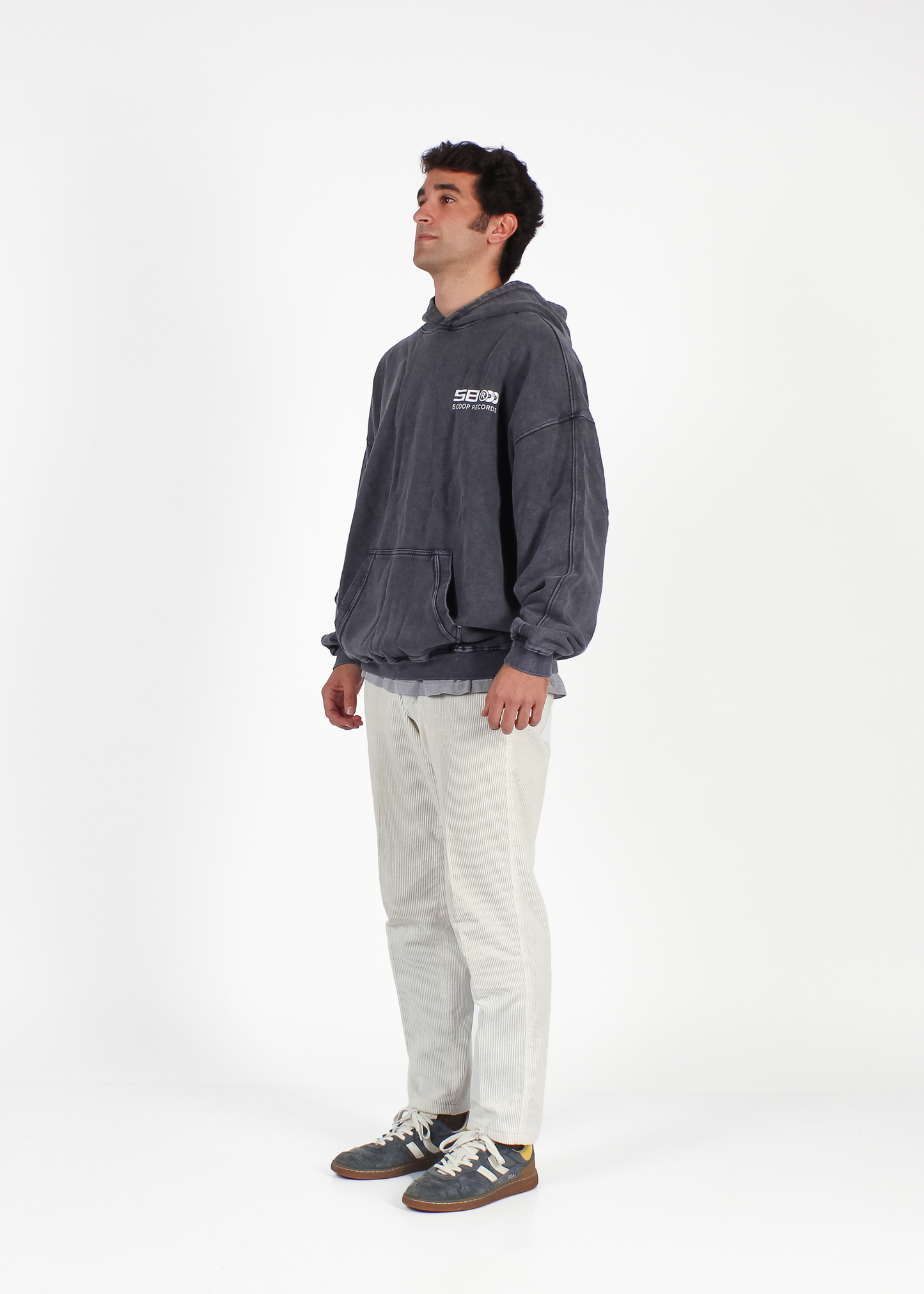 WASHED DARK INDEPENDENCE "SCOOP RECORDS" HOODIE