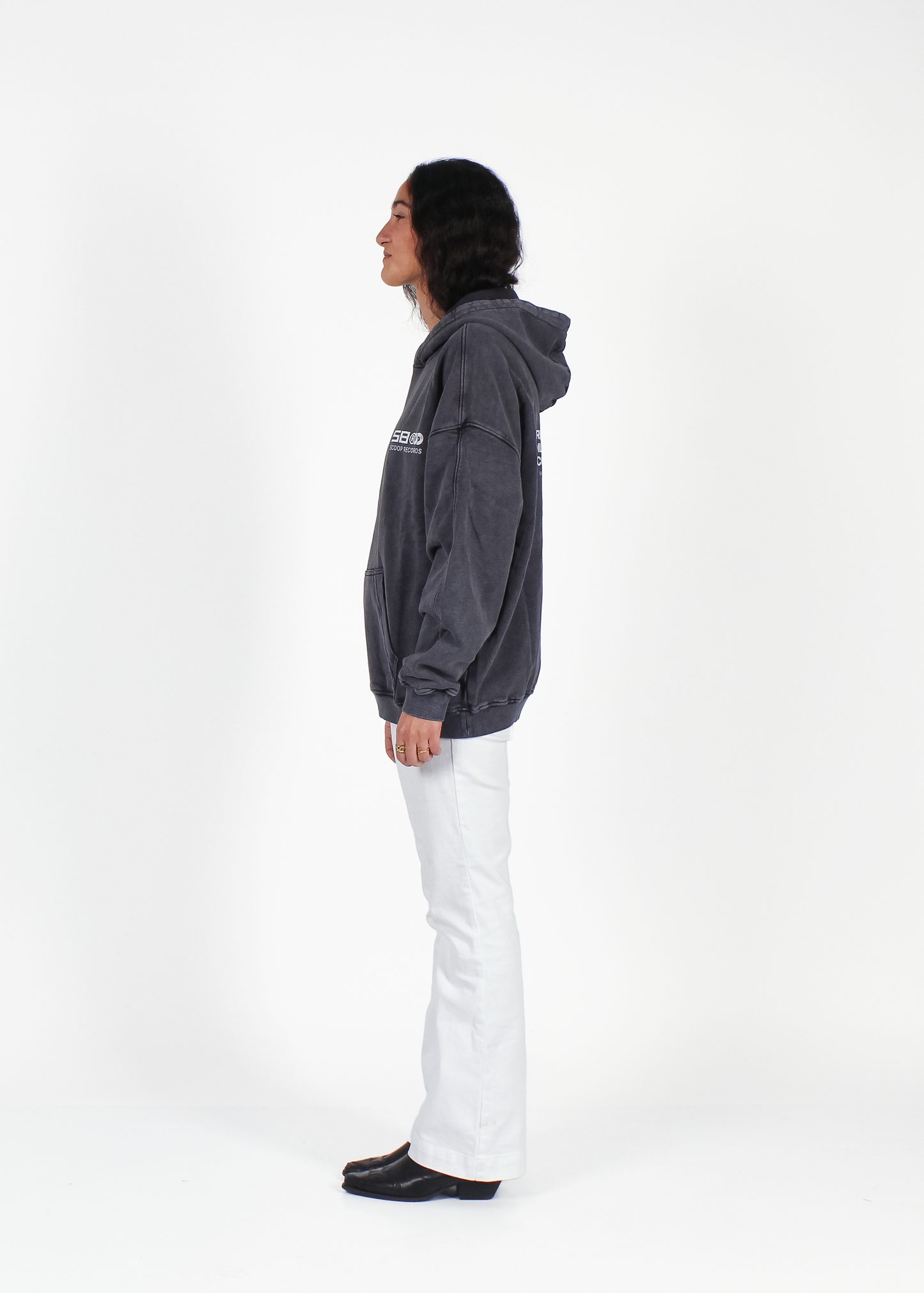WASHED DARK INDEPENDENCE "SCOOP RECORDS" HOODIE
