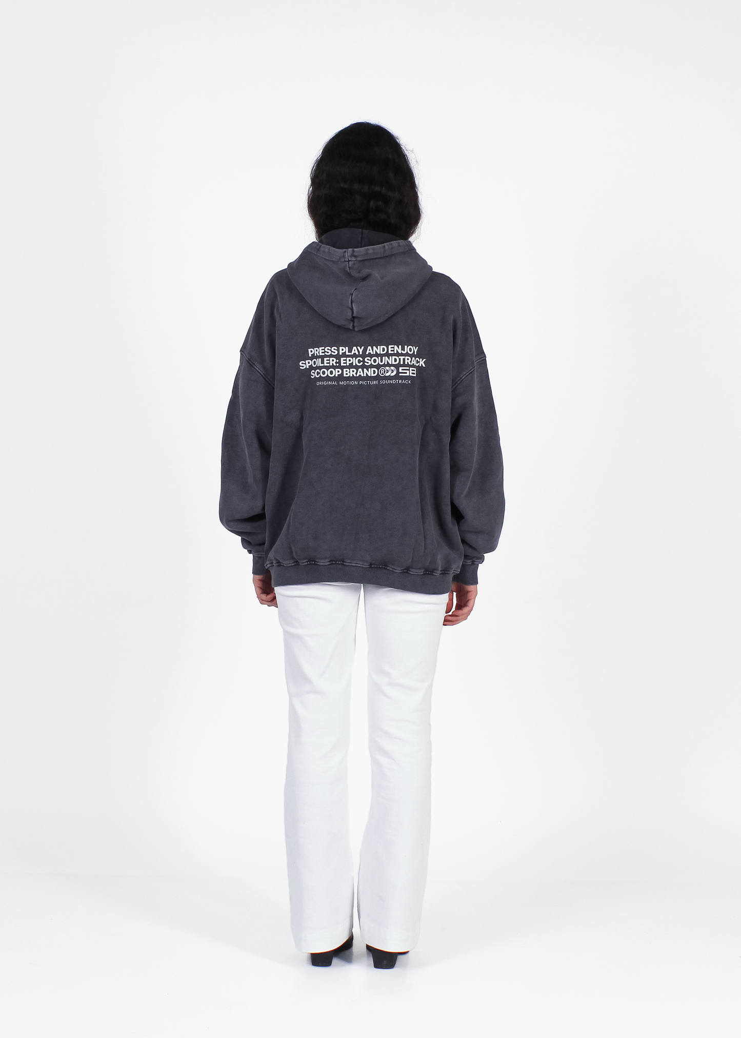 WASHED DARK INDEPENDENCE "SCOOP RECORDS" HOODIE