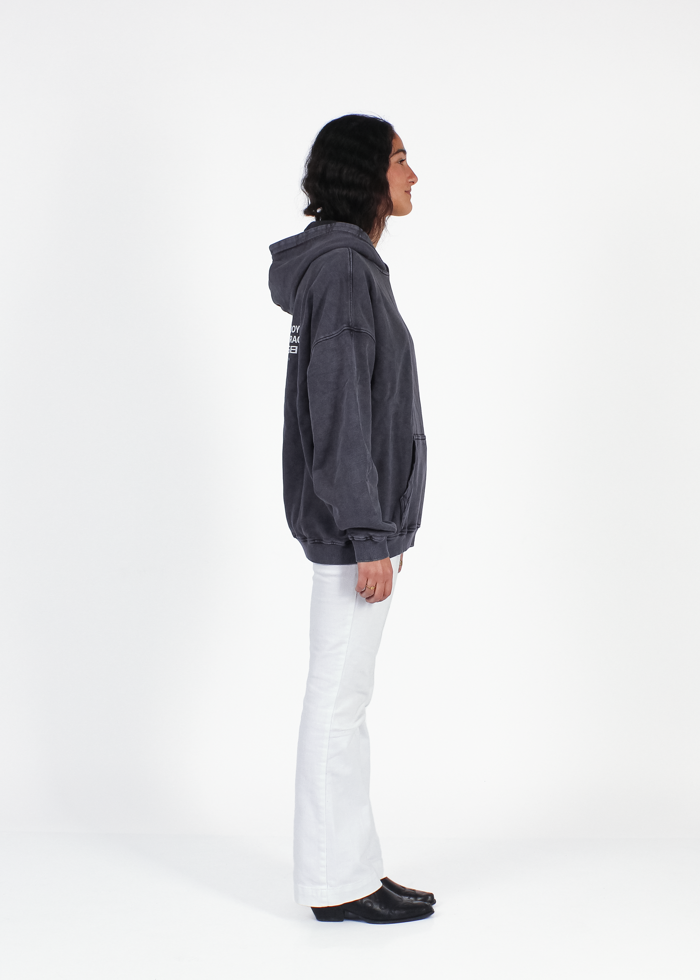 WASHED DARK INDEPENDENCE "SCOOP RECORDS" HOODIE