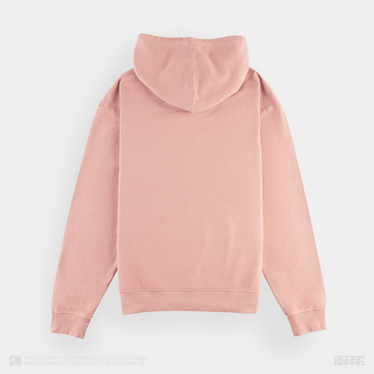 NEW YORK PINK "REMEMBER THE MASTERPIECES" OVERSIZED HOODIE